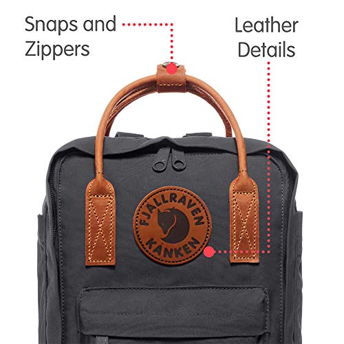 Fjallraven Backpack Kånken No. 2 Mini, Super Grey, 24260