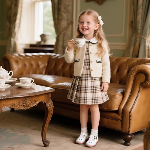 Image of Otter MOMO Toddler /Little Girls Mary Jane Slip-on School Uniform Party Dress Shoes