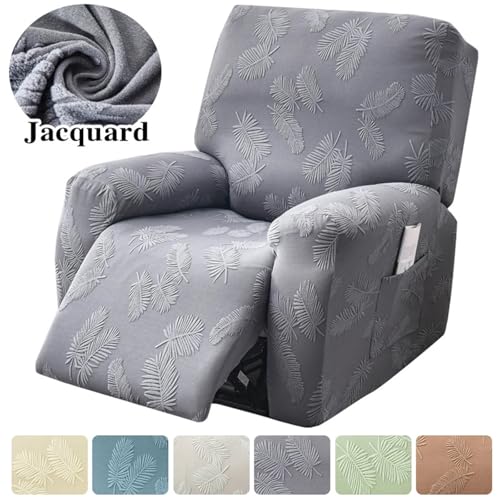 Funda de sillón reclinable de peluche contra el desgaste de mascotas y niños 4