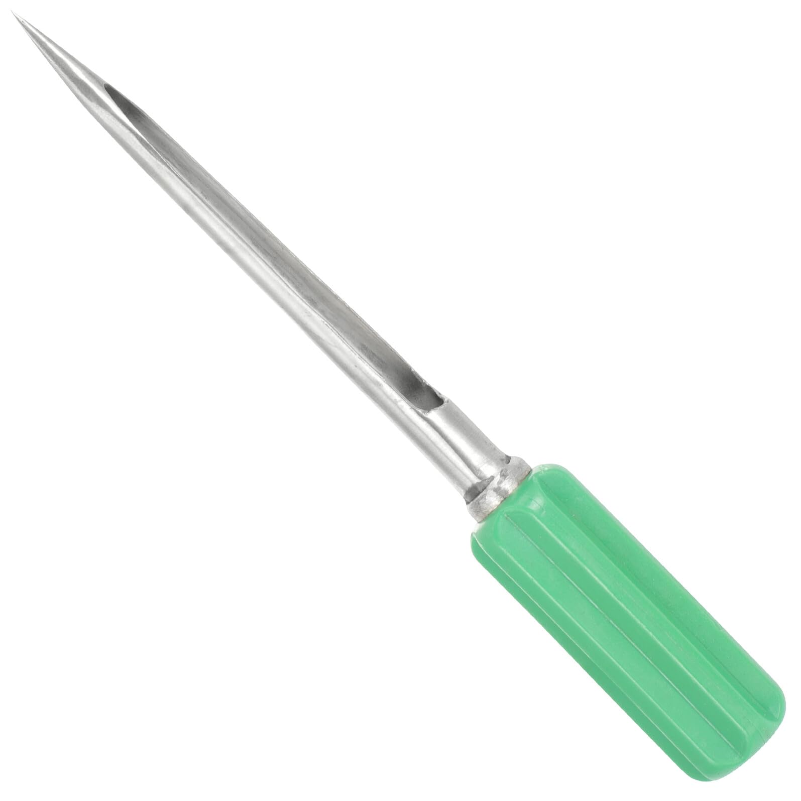 COLLBATH Getreideprobenehmer Edelstahl 20cm Metall Bodensonde für Mais Reis Tragbarer Feststoff Probenehmer für Außenbereich und Laboreinsatz