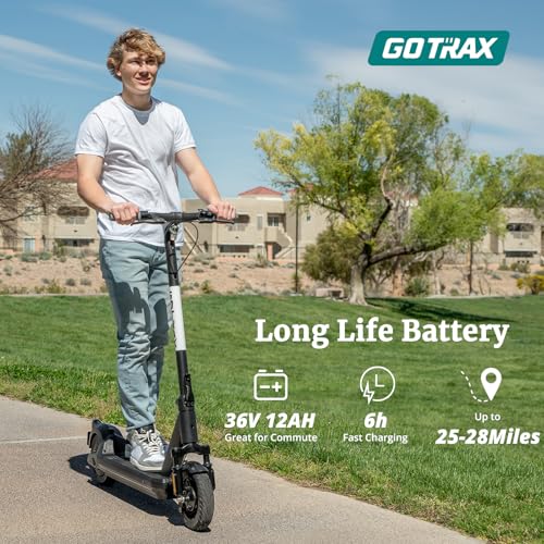 Gotrax ECLIPSE Electric Scooter for Adults, 10″ Solid Tire,