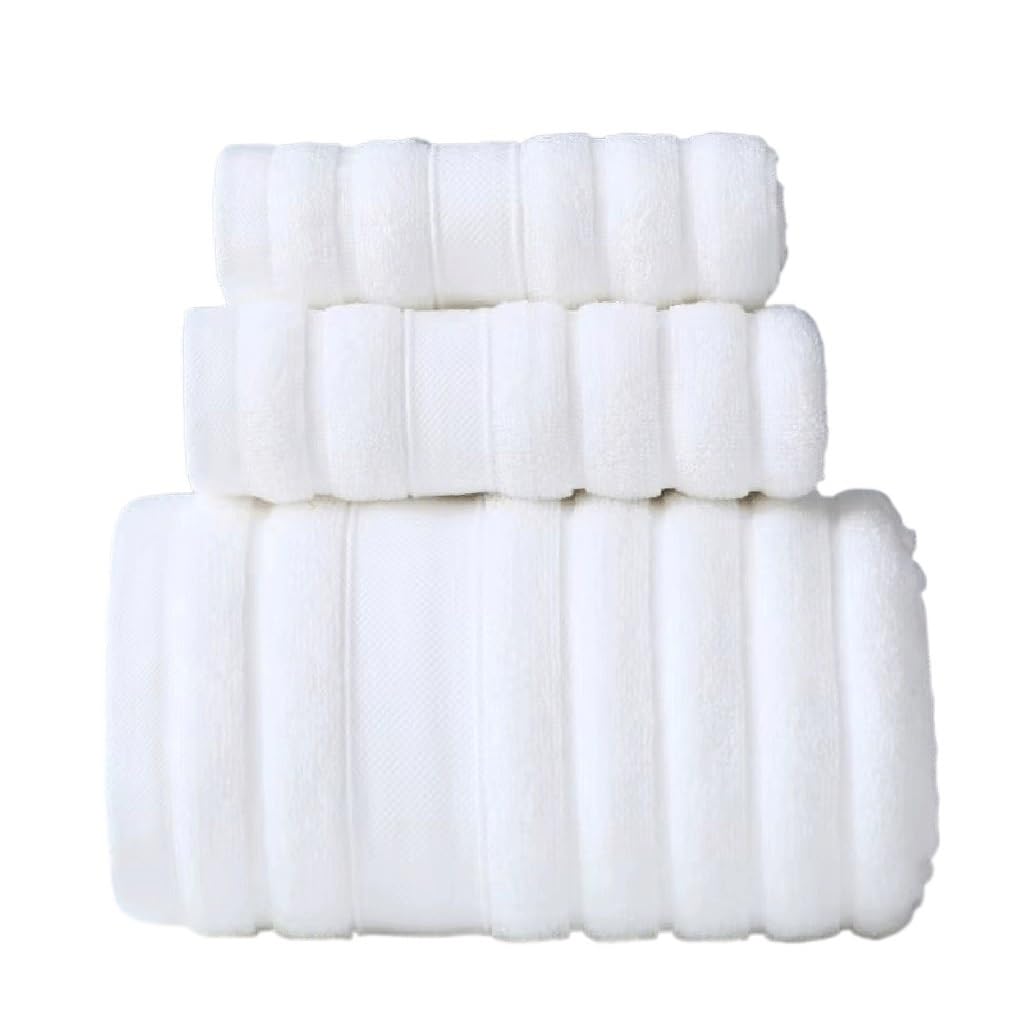 Serviette de bain coton adulte ensemble de serviettes femmes ménage durable