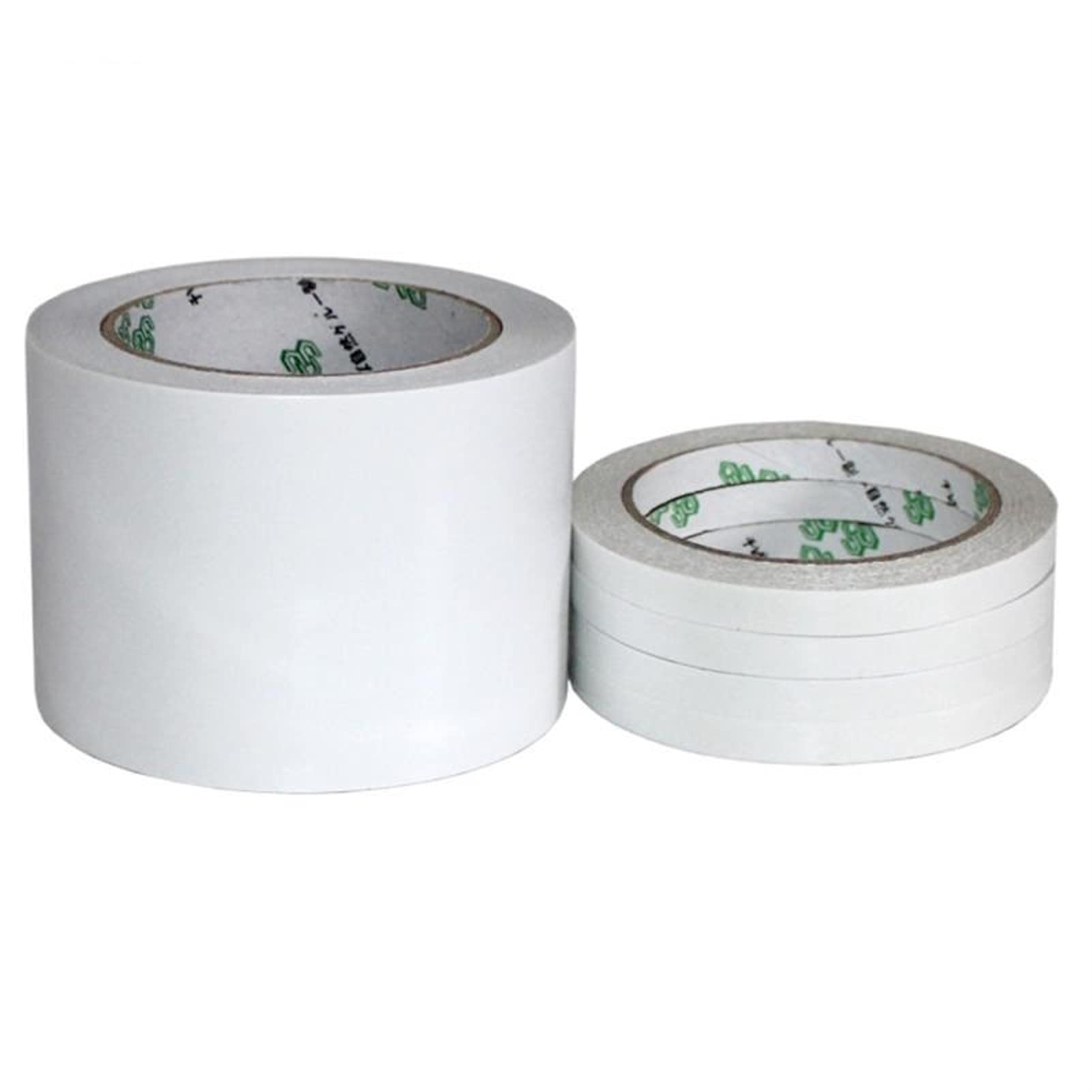 Cinta Adhesiva de Doble Cara Pasta súper Fuerte, Papel Autoadhesivo Suministros de papelería Scrapbooking Cinta Adhesiva Ultrafina Impermeable Sin Rastro, Blanco(50mm*20m)