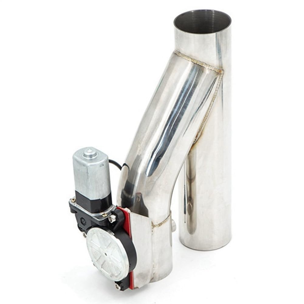 de Válvula de de Escape Eléctrico de Doble Válvula Universal de 2,5 Pulgadas Kit de Silenciador de Escape en y con Control Remoto Inalámbrico