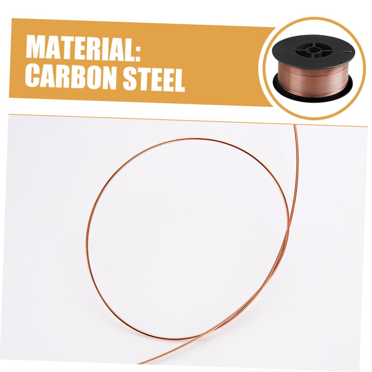 Cabilock Alambre de Soldadura de Acero al Carbono sin Gas 0, 8mm, 1 Rollo | Soldador, Soldaduras Cortas y Fabricación, Rendimiento Estable, Salpicaduras Mínimas