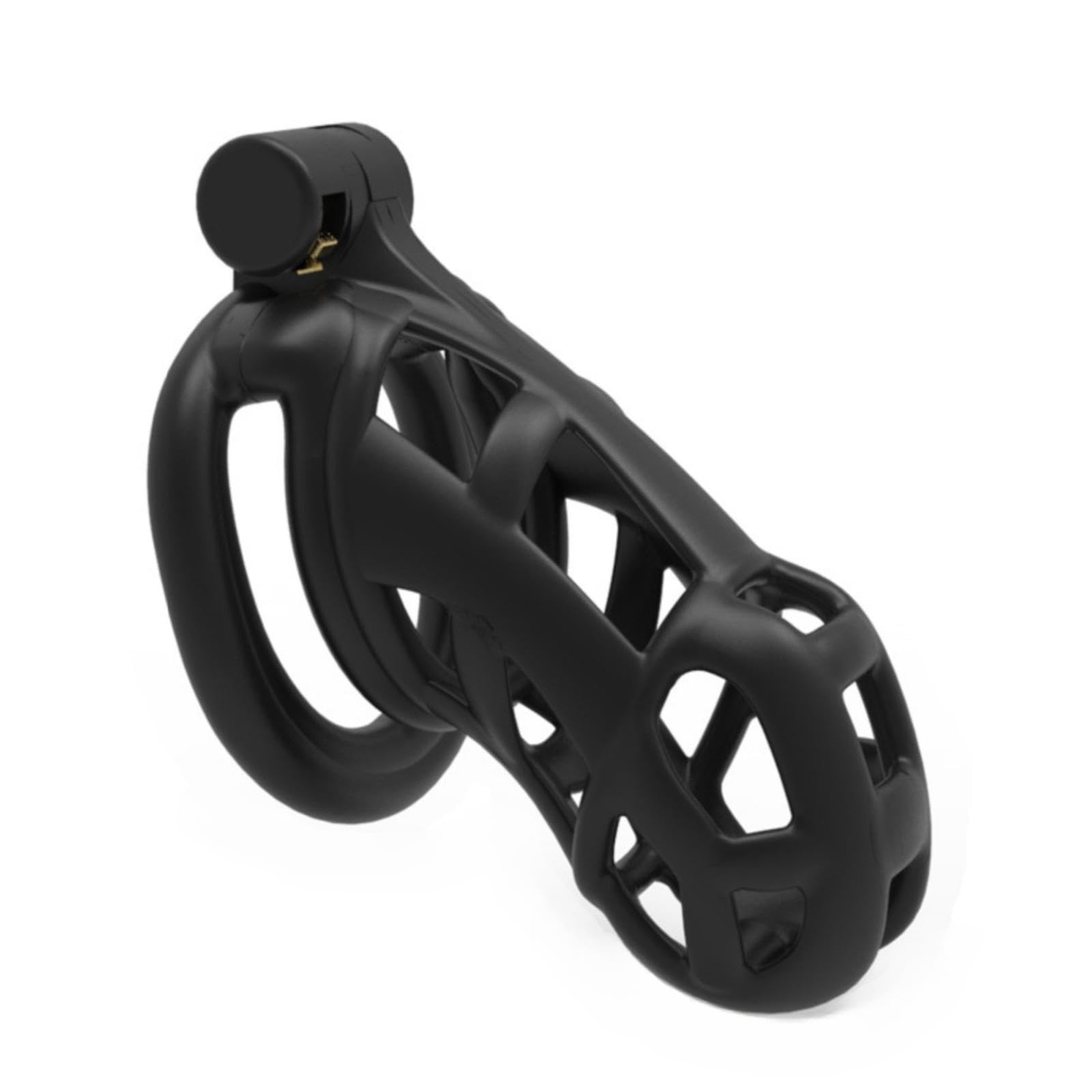 WOLWES Gabbia Fitness Multifunzionale da Uomo con Set di Serrature Traspirante A39 (L)