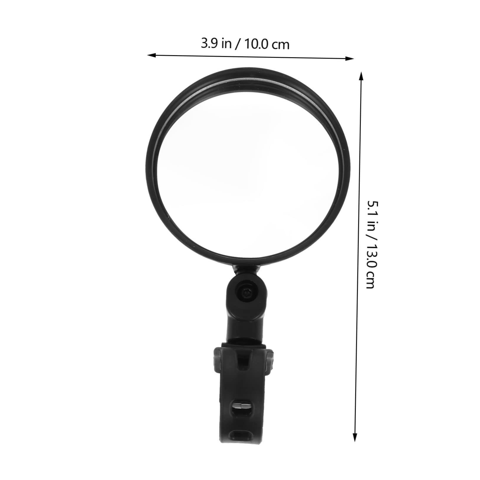 Sosoport 6pezzi Specchietto Retrovisore Regolabile Per Bici e Monopattino Di Installazione Rapida Senza Attrezzi Ampio Campo Visivo Sicurezza e Stile Per Bici Mountain Bike e Scooter