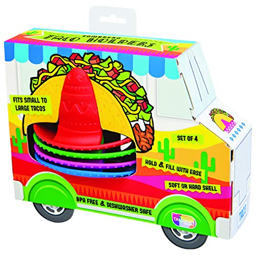 Talisman Designs 3660 Sombrero Taco Holders, Set of 4