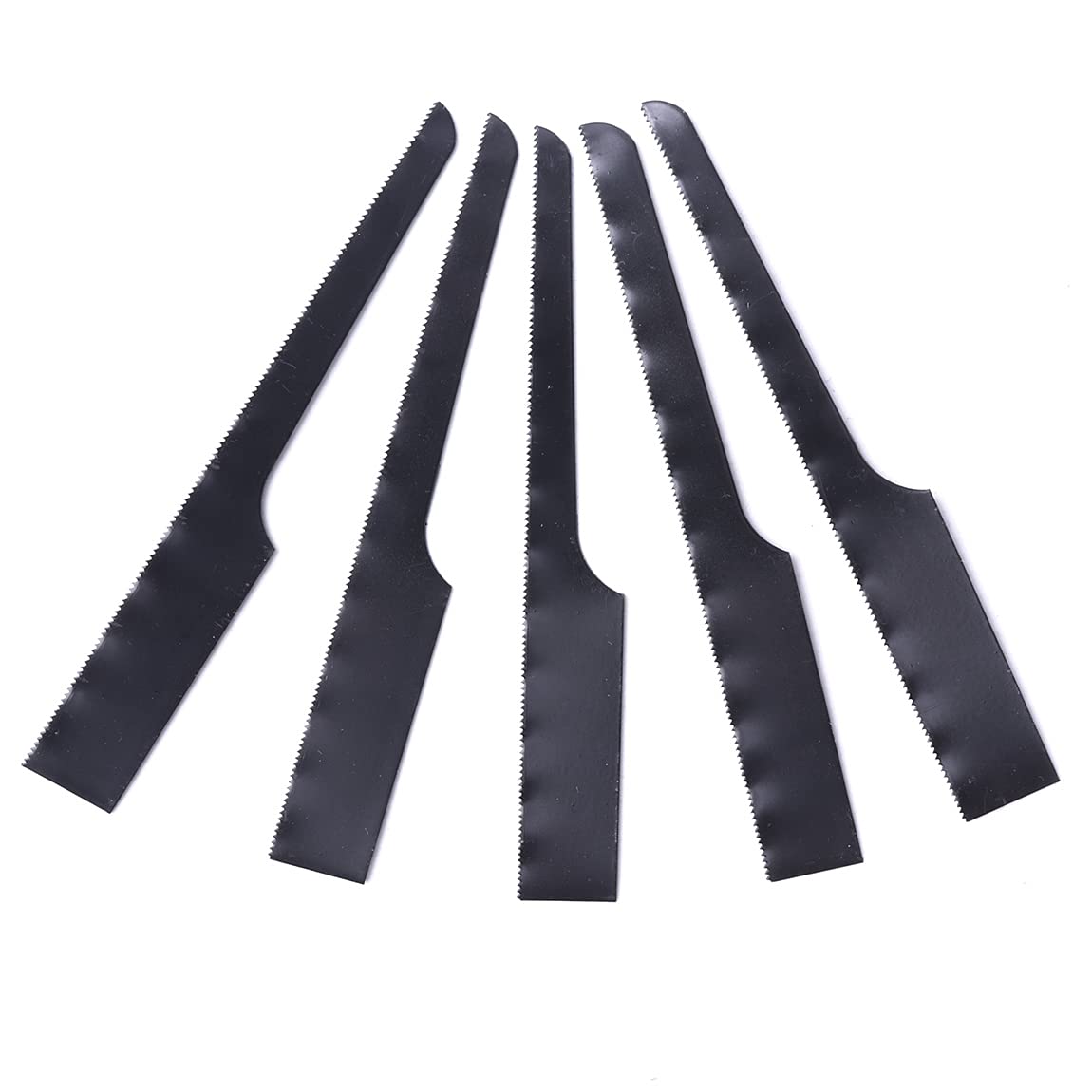 Atoplee 5pcs 18T Reciprocating Lames de scie à air comprimé, Lames de scie à métaux bi-métal Outil de coupe électrique Scie à air