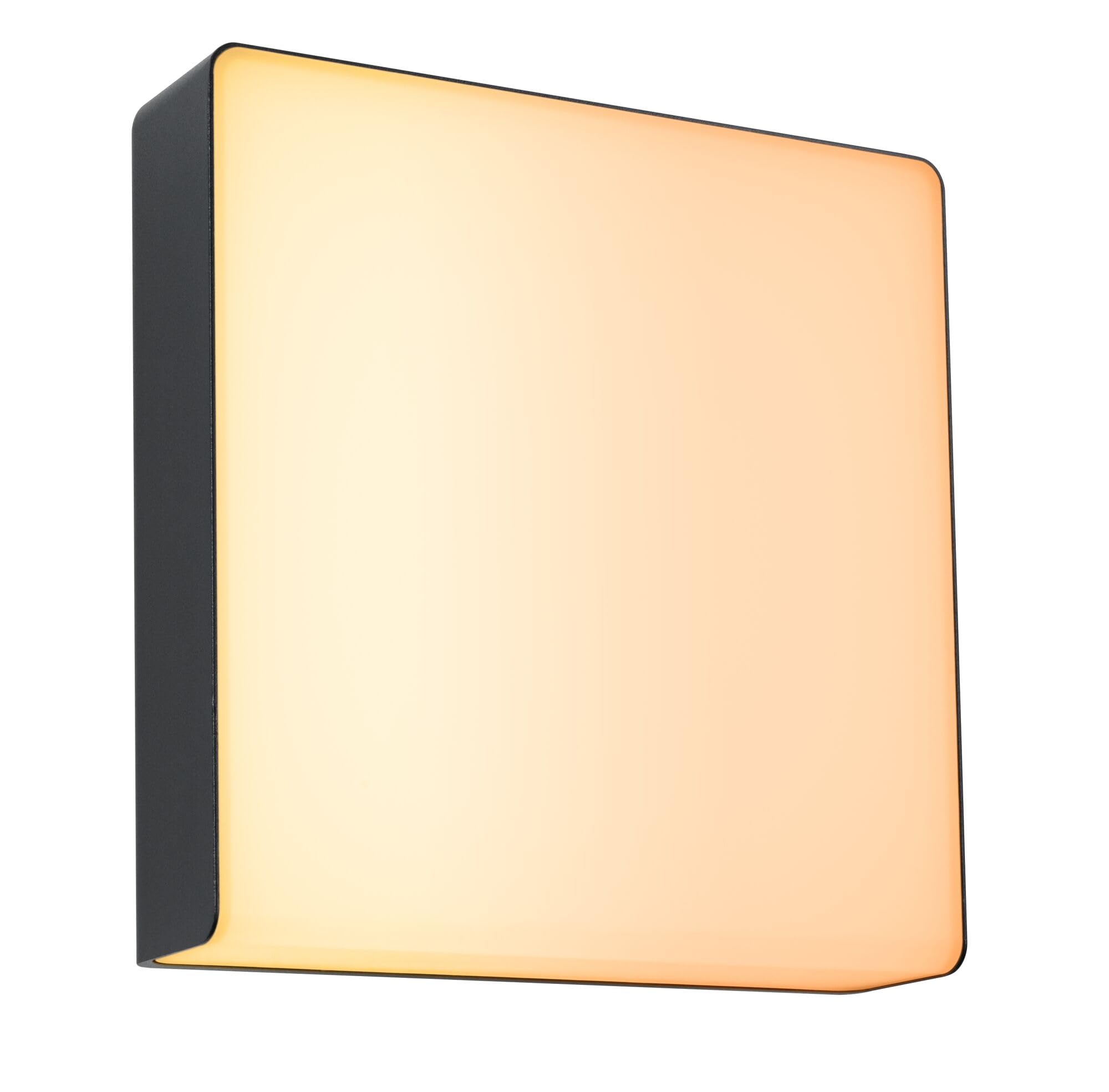 Paulmann 94842 LED Außenwandleuchte mit Bewegungsmelder, Zigbee, IP44, Anthrazit