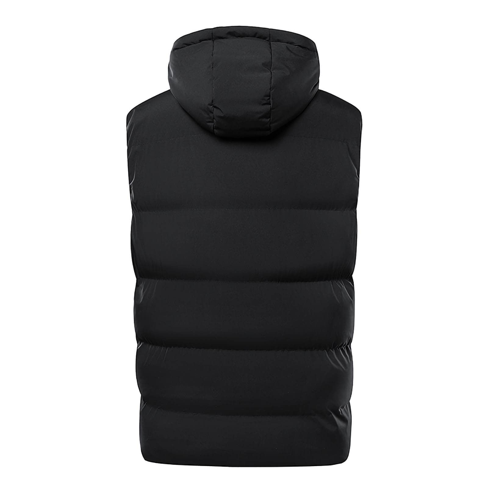 SYDUZAX Gilet Riscaldato con Cappuccio Uomo Donna 2024 Nuovo Offerte Controllo a Due Pulsanti 7 Zone di Riscaldamento Gilet Riscaldabile Inverno Caccia Moto Lavoro All'aperto Campeggio Ciclismo