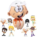 The Loud House 9 Piece Multi-Pack Toy Gift Set - Includes Two Character Figure 4-Packs and a Lincoln Plush - from The Nickelodeon TV Show - Ages 4+