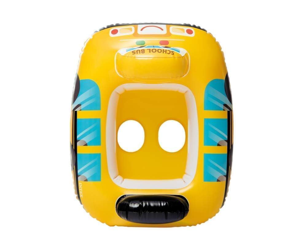 Braintastic Kids Swimming Tube – School Bus Design | Inflatable Baby Float Ring for Toddlers (1–3 Years) | Safe & Fun Inflatable Pool Accessory 3