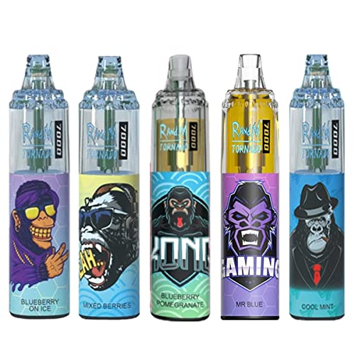 RandM-Tornado-7000-Puffs-Disposable-Vape-Pens-Pod-Starter-Kit-E-Cigarettes-Draw-Activated-Vape-Pen-No-Nicotine-Pack-of-5