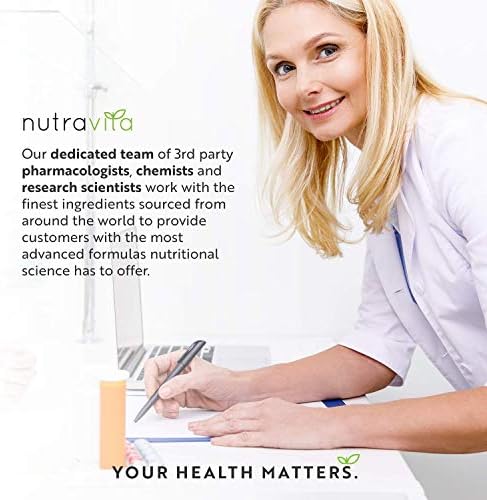 Glucosamine and Chondroitin Complex 180 High Strength Capsules Contributes to The Maintenance of Normal Immune System with Vitamin C, Turmeric, Ginger and Rosehip Made in The UK by Nutravita