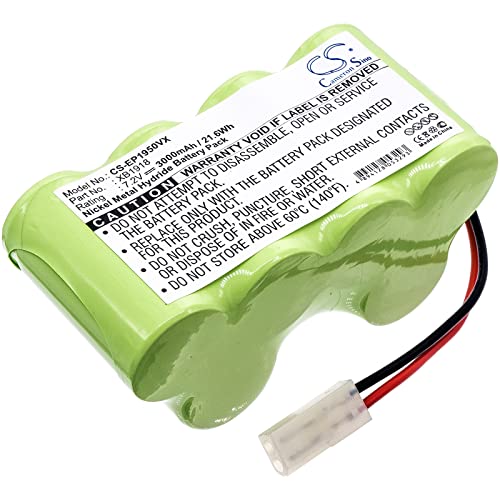 Batería de repuesto Euro Pro EU-36120 acumulador recargable de 21.60 Wh para Shark V1950