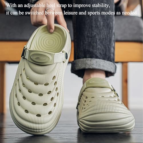 Breathable Slip-On Sandals for Men, Comfortable Non-Slip Waterproof Beach Shoes, Outdoor Sports Slide Sandals for Walking, Travel & Casual Wear4