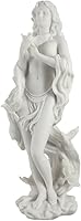 Pacific Giftware Aphrodite Greek Goddess of Love Marble Finish Statue - 10 Inch Handcrafted Resin Sculpture