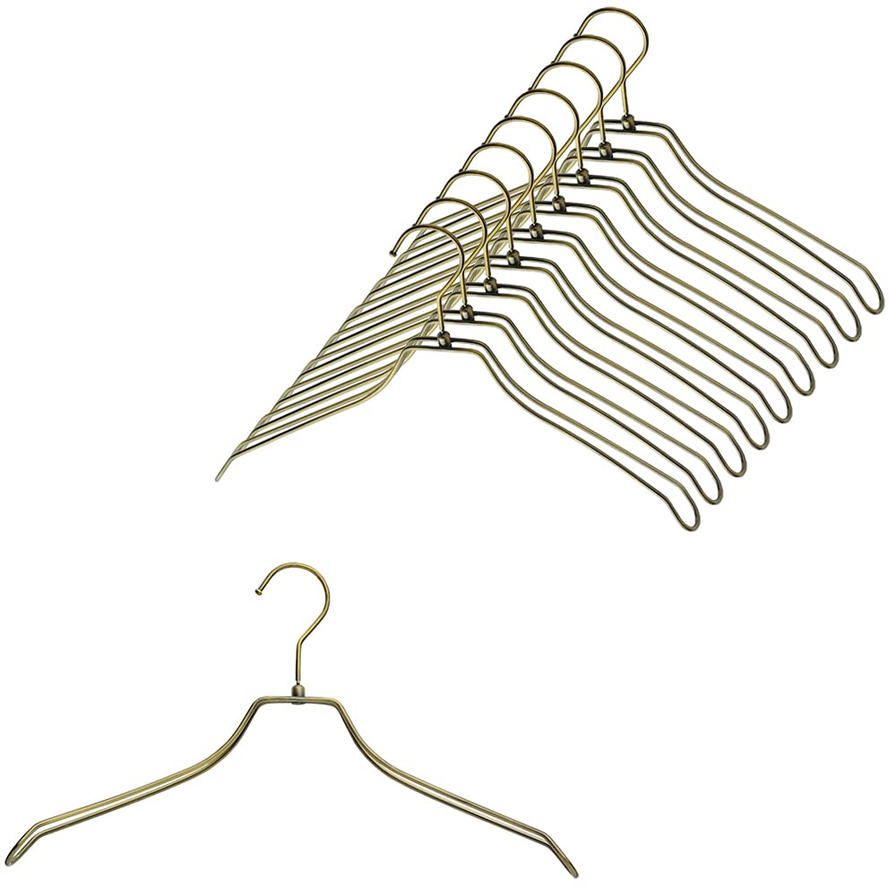 Amazon.co.jp: TAMATOSHI ダブルスチールハンガー 幅38cm アンティーク  