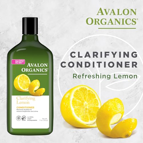 Avalon Organics Natural Conditioner, Clarifying Lemon, 11 Oz - Image 3