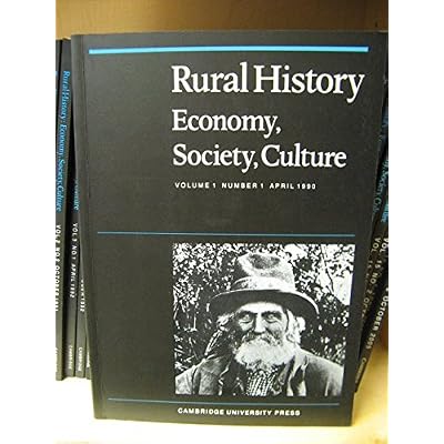 Rural History, Economy, Society, Culture, Volume 1 Number 1 April 1990