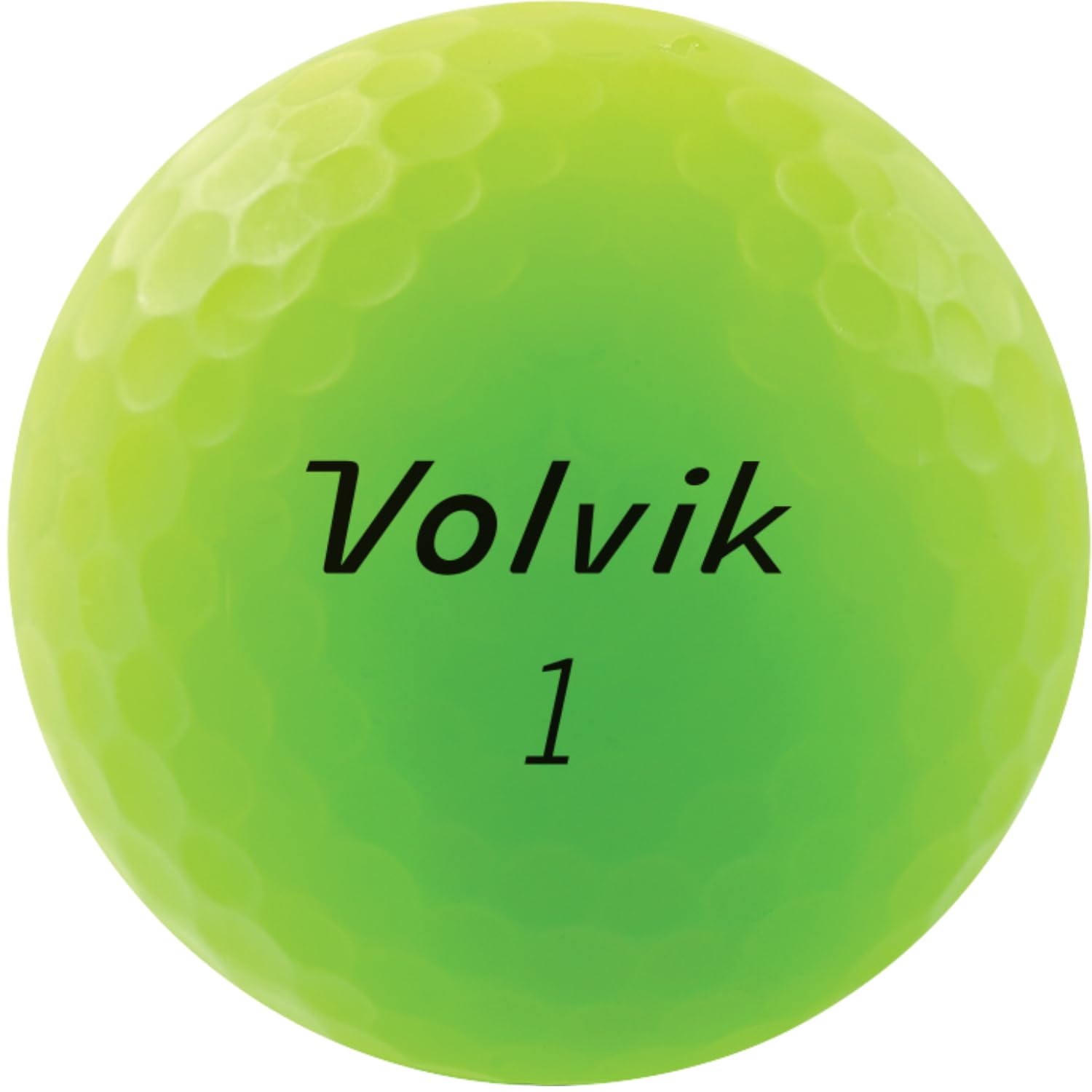 Volvik Lebendige, weiche, Matte Oberfläche, Sortiert (grün, orange, rot, gelb) Golfbälle (EIN Dutzend)