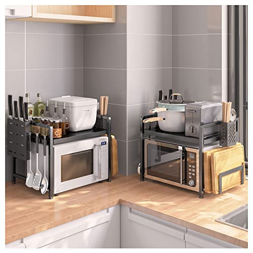 Support pour four à micro-ondes en acier renforcé, étagère haute résistance 176 LB - 7