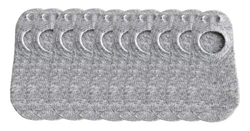 CHUNG Toddler Little Boys Girls Thin Cotton Ankle Socks 10 Pack Low Cut No SHow for Sandals Summer (2-4Y, 10 Grey)