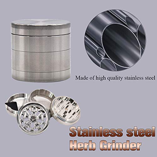HONEYPUFF"304 Stainless Steel" Herb Grinder Crusher Spice Grinder Spice Crusher Hand Muller