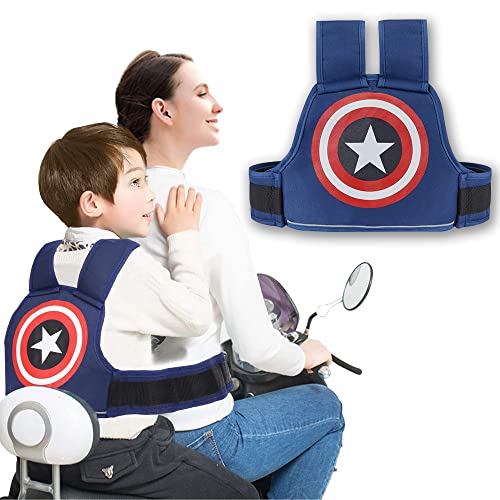 Kinder-Sicherheitsgurt Motorrad - Reflektierend & Verstellbar Für 1-10 Jahre