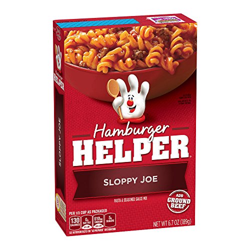 Pasta & Seasoned Sauce Mix Sloppy Joe (016000277175)