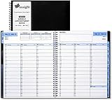 2022 Ensight Tabbed Large Appointment Book & Planner 8.5 x 11 inches, Daily Hourly Weekly Planner,...