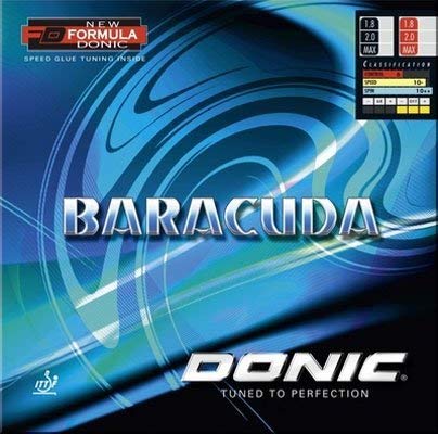 DONIC Baracuda Table Tennis Rubber RED 2.0 mm