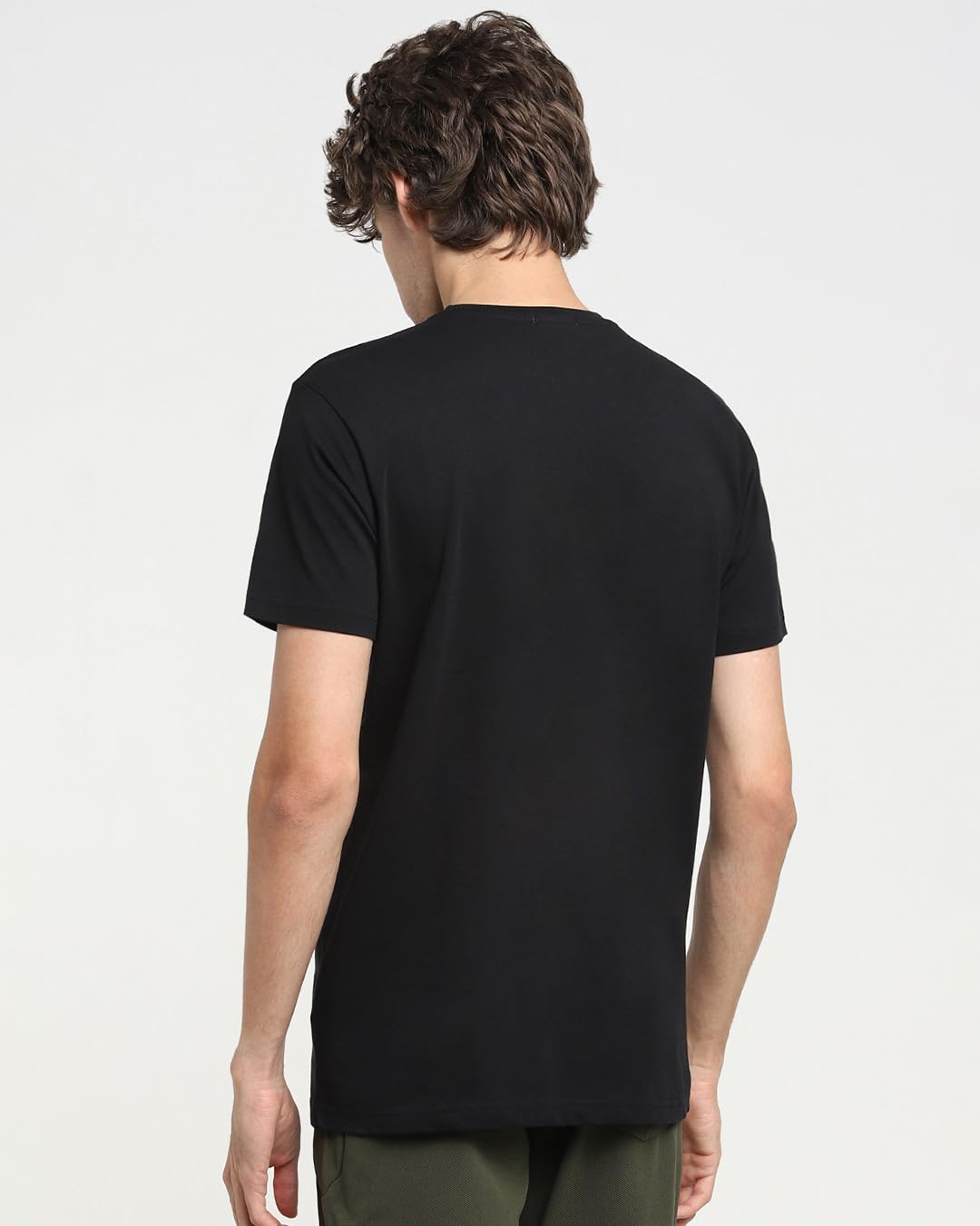 Bewakoof T-Shirt da Uomo con Stampa Grafica Regular Fit Mezza Manica Girocollo in Cotone