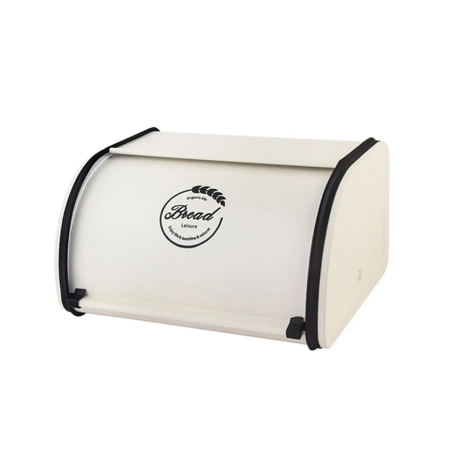GIYXHU Bread Bin Decorative Iron Practical With Lid for Bread