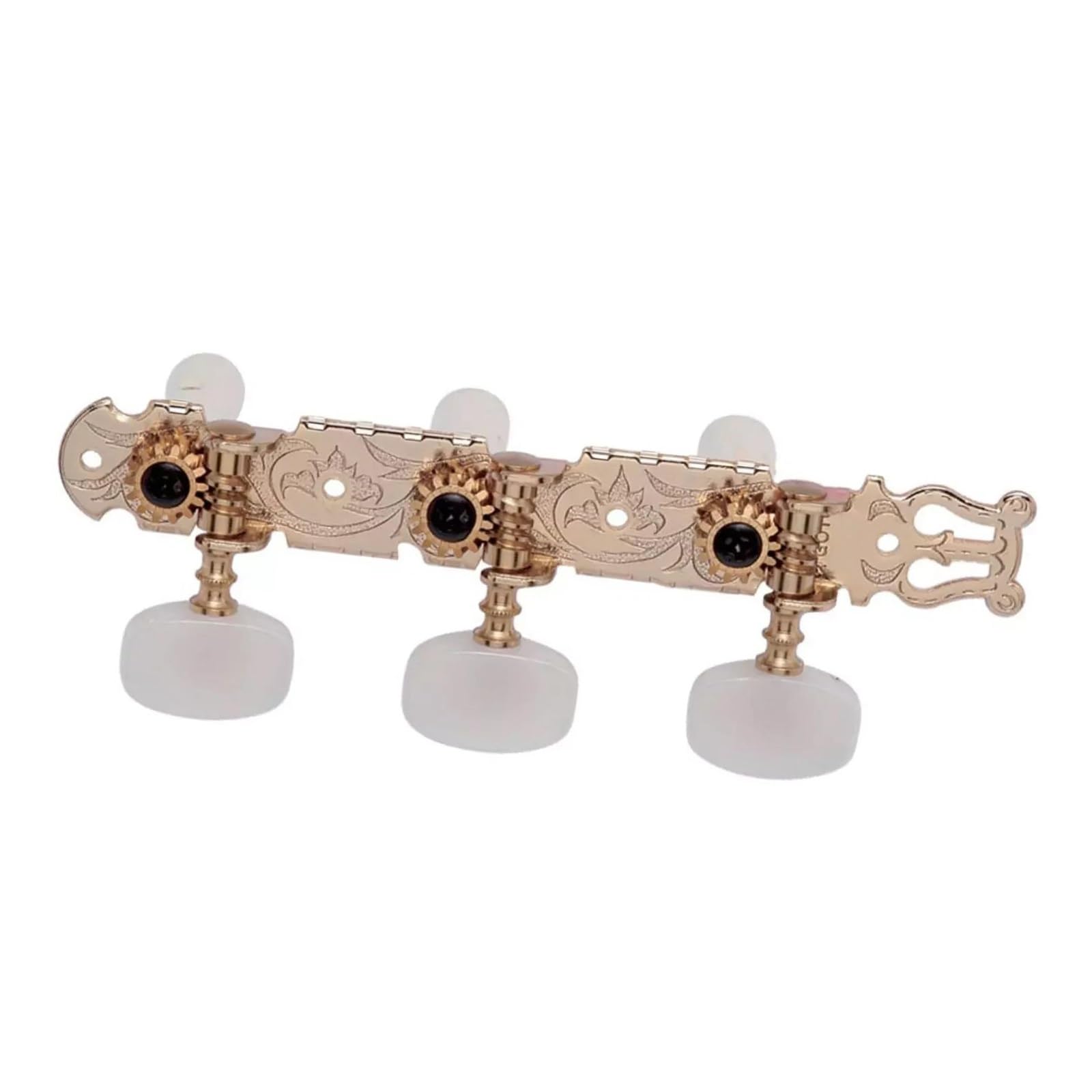 Accordatore Classico Per Paletta Per Chitarra Con Corde In Nylon Oro/argento