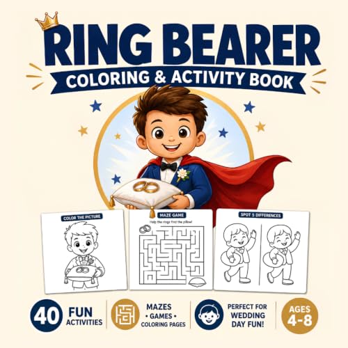 Wedding Keepsake Activity Books
