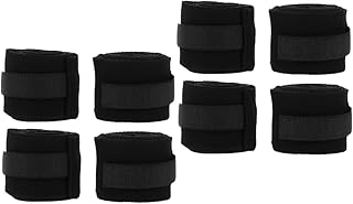 PRETYZOOM Bandagem De Boxe Luva Alças De Pulso Bandagens Elásticas 4 Pares Bandagem Esportiva Envoltório Taekwondo Cinta De Pulso Cinta Bandagens Elásticas De Boxe Cinto De Mão De Boxe