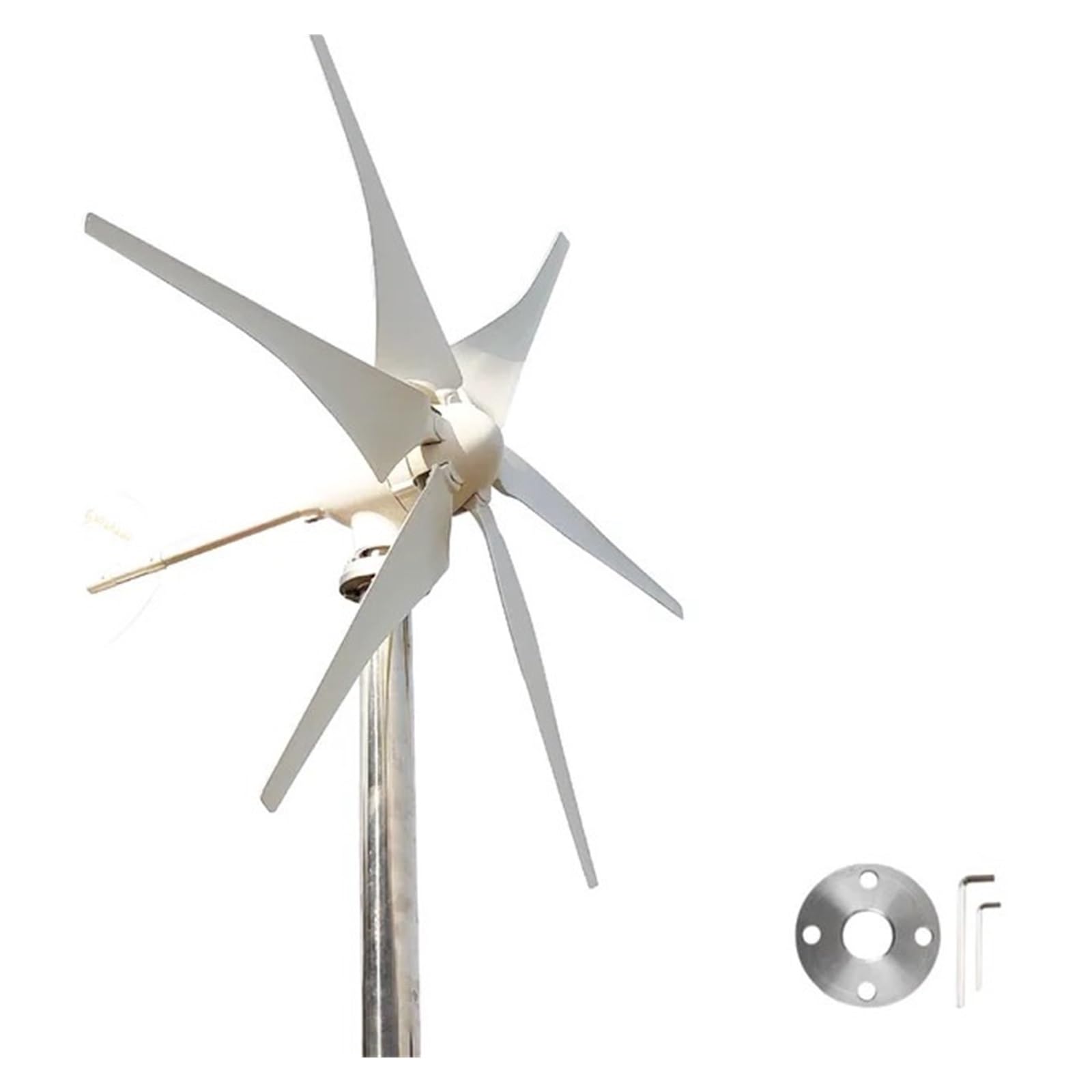 Générateur Éolienne 3000W 12V/24V/48V - 3 Pales MPPT - Pour Camping, Maison Autonome