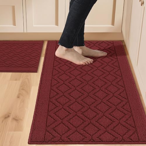 Cosy Homeer 48x20 & 30x20 Kitchen Rug Mats - Non-Slip