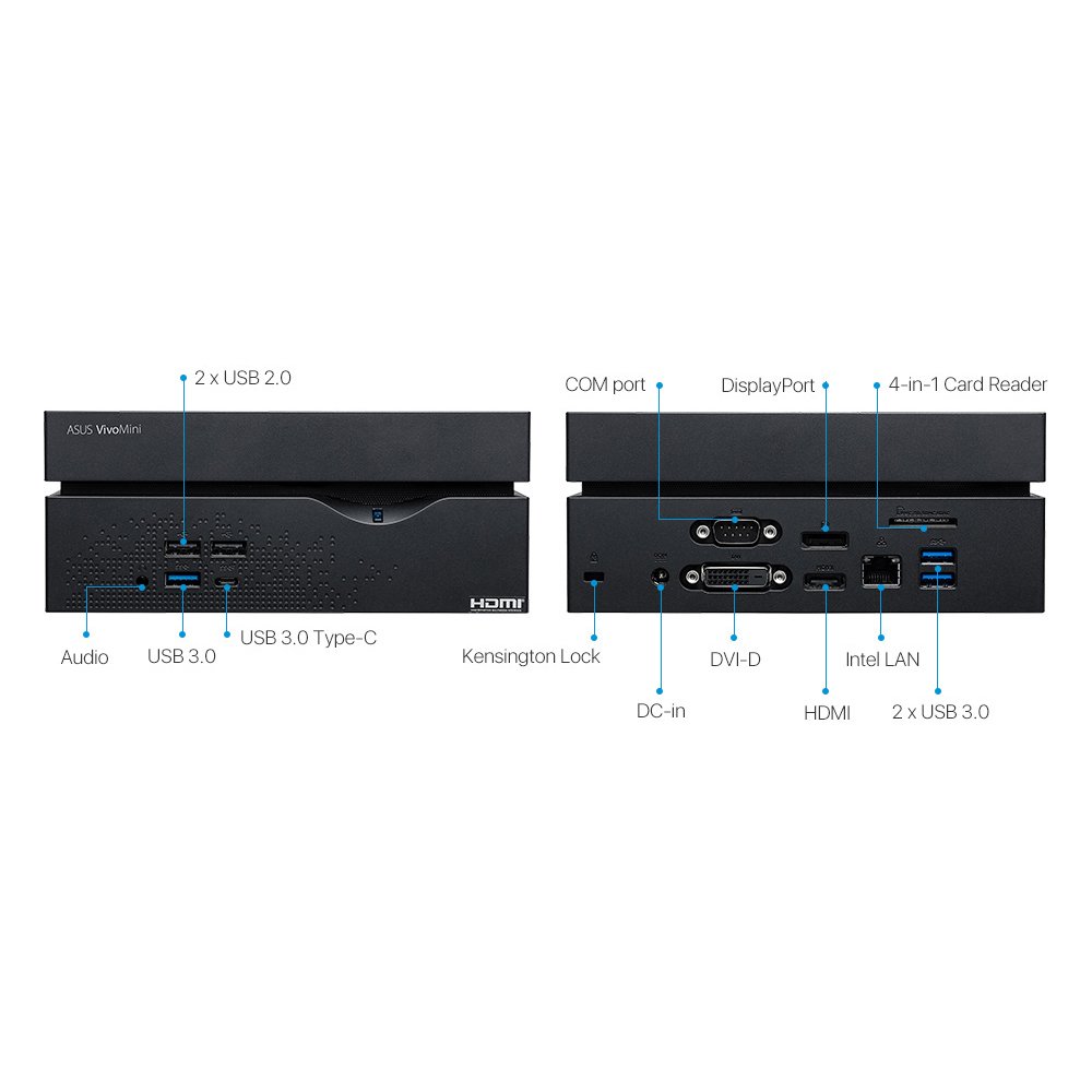 Amazon.com: ASUS VivoMini Mini PC (VC66-B007Z) : Electronics