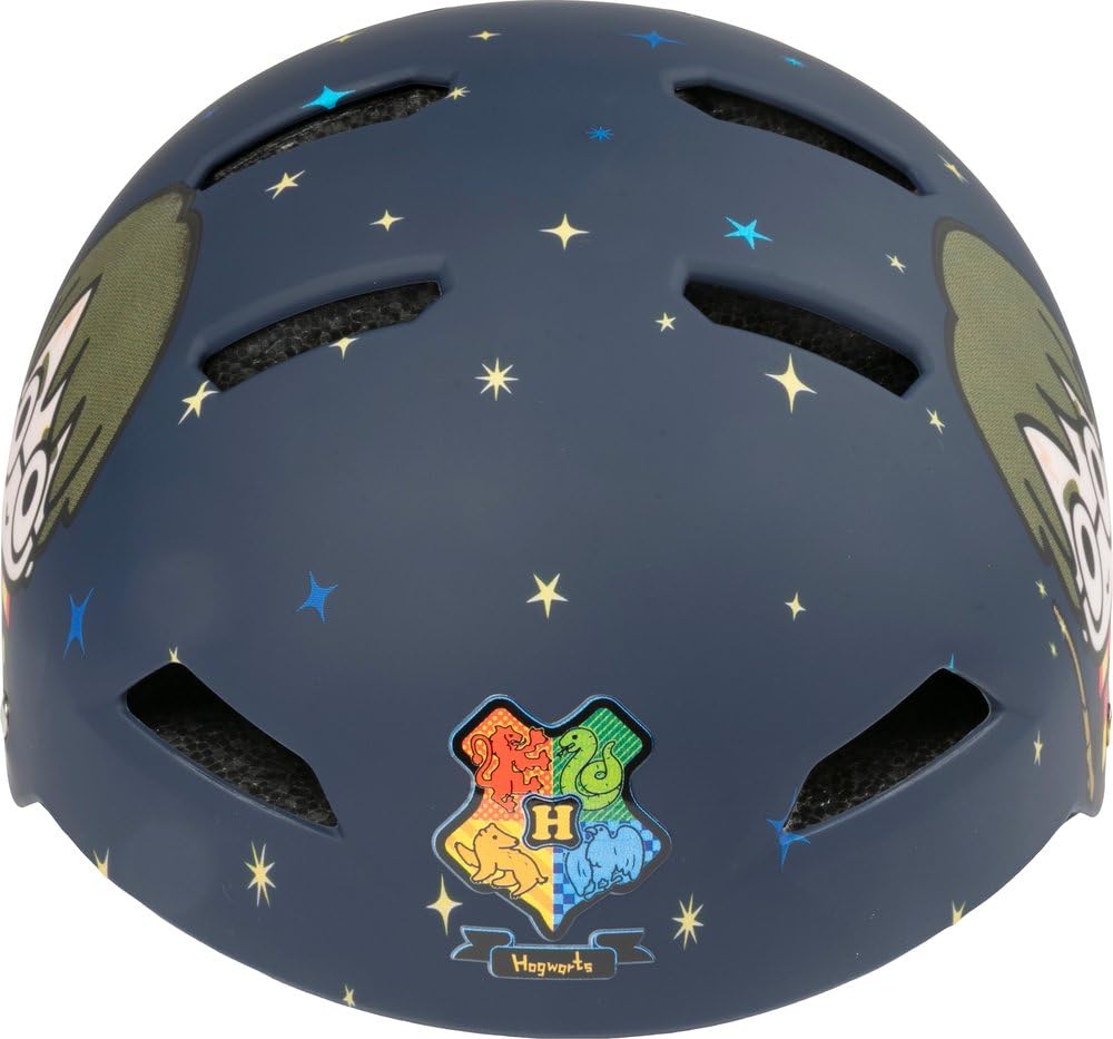 Casque de Rue Tataway Harry Potter, Taille S 52-56 cm, Casque de Protection pour Enfants, Design Original Harry Potter, idéal pour Les vélos et Les activités de Plein air