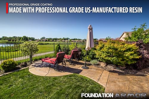 Foundation Armor AR500 - 1 GAL - 50 VOC Armor Ar500 High Gloss Wet Look Concrete Sealer 1 Gallon thumb #7