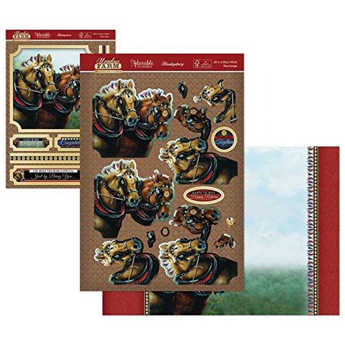 Hunkydory Crafts Meadow Farm Deco-Large - All in a Day's Work