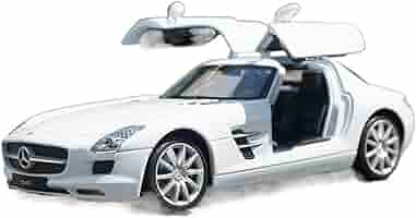 Amazon | 1:24 メルセデス・ベンツ SLS AMG に最適 合金車モデル