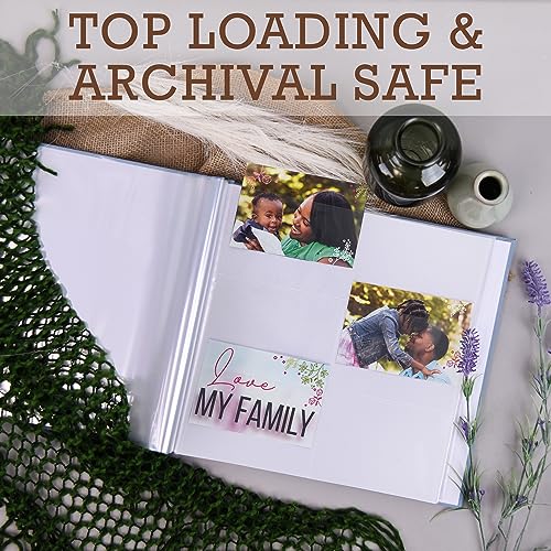 image for Samsill Scrapbook 6 Pocket Refill Pages 12x12 Inch, 50 Pack, Fits 3 Ri