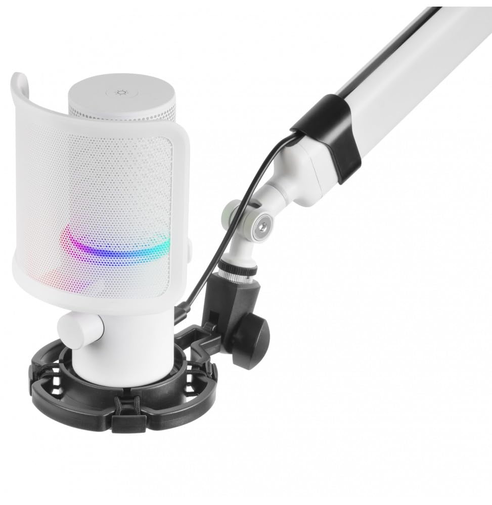 Mars Gaming MMIC-SE Microphone de studio ARGB cardioïde ultra haute définition rose