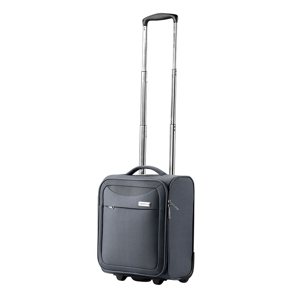 CarryOn Air – Miękka walizka kabinowa pod siedzenie 40 cm, trolley 23 l (Czarny, Mini)