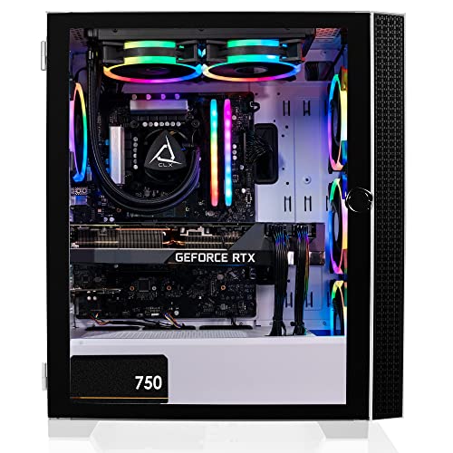 Clx Set Vr-Ready Gaming Desktop - Liquid Cooled Intel Core I7 13700Kf 3.4Ghz 16-Core Processor, 32Gb Ddr5 Memory, Geforce Rtx 3080 10Gb Gddr6X Graphics, 1Tb Ssd, 4Tb Hdd, Wifi, Windows 11 Home 64-Bit #TOP1