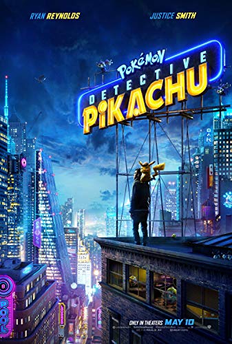 Pokemon Detective Pikachu 11.5x17 Inch Movie Poster